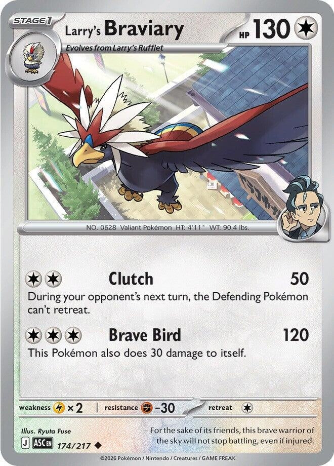 Image for Larry's Braviary (174/217) - Pokemon