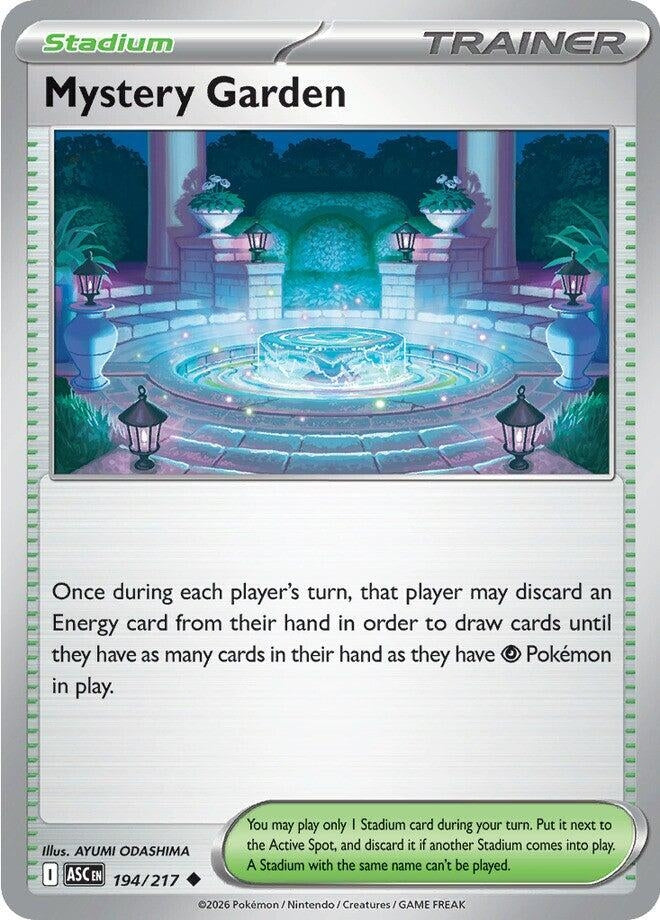 Image for Mystery Garden (194/217) - Pokemon