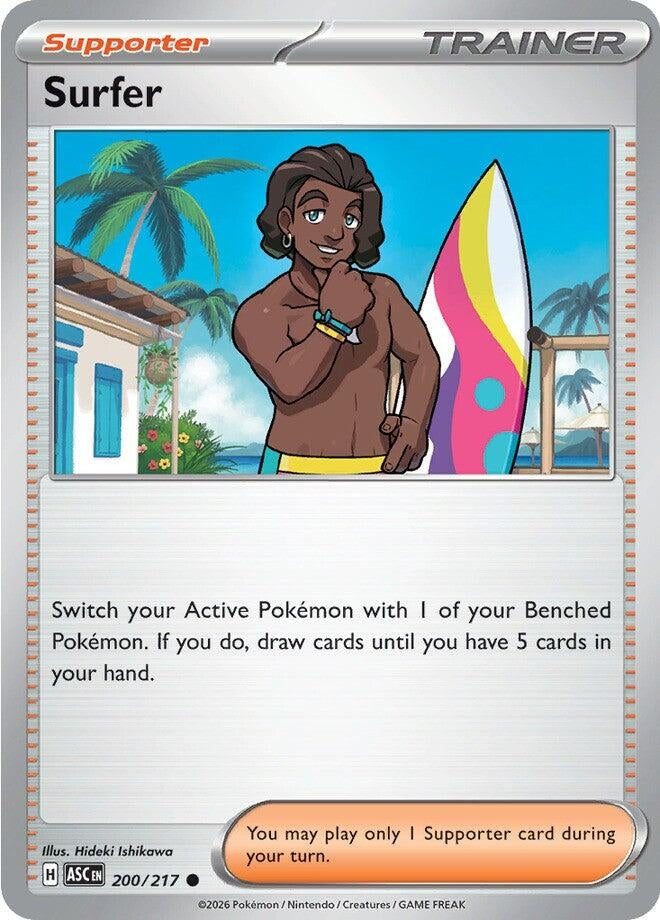 Image for Surfer (200/217) - Pokemon