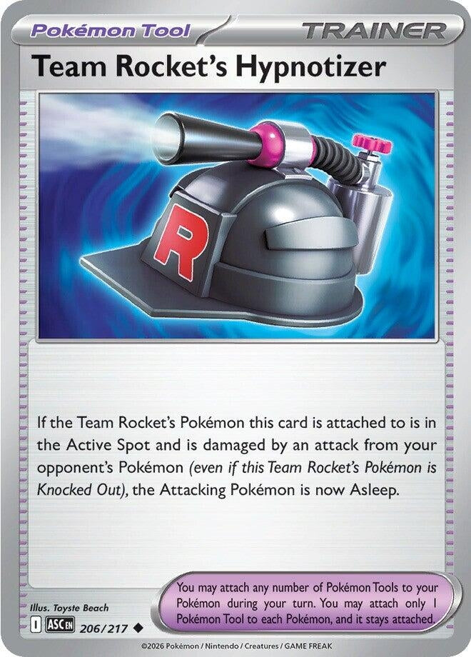 Team Rocket's Hypnotizer (206/217)