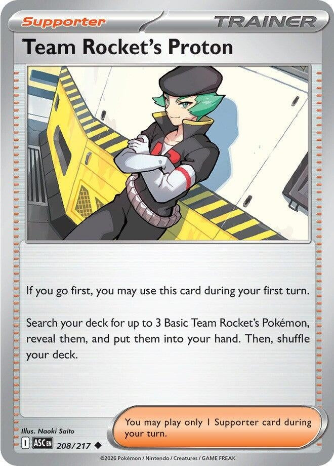 Image for Team Rocket's Proton (208/217) - Pokemon