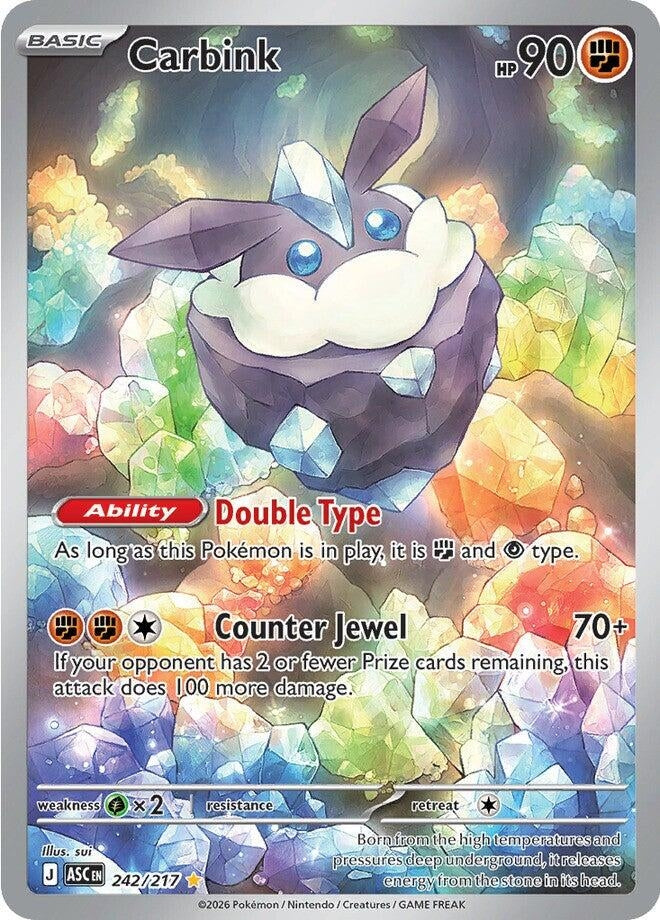 Image for Carbink (242/217) - Pokemon