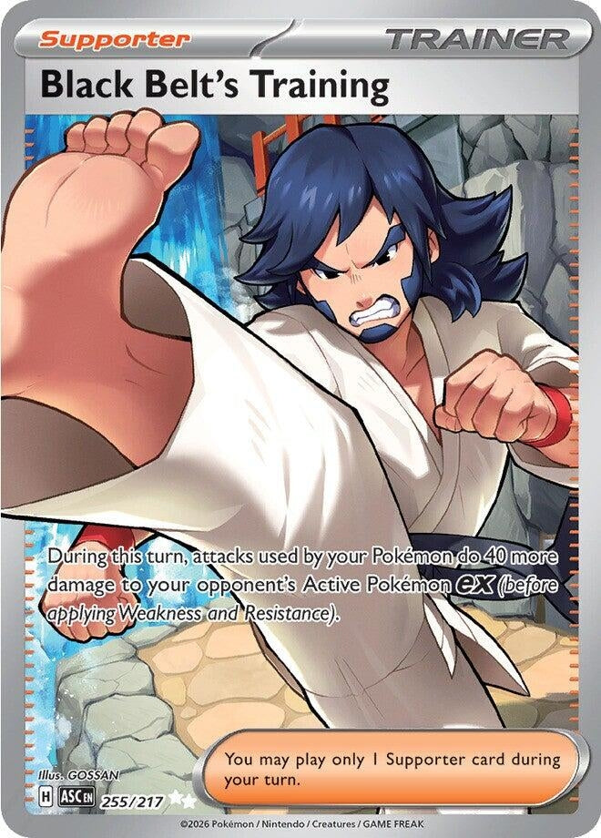 Image for Black Belt's Training (255/217) - Pokemon