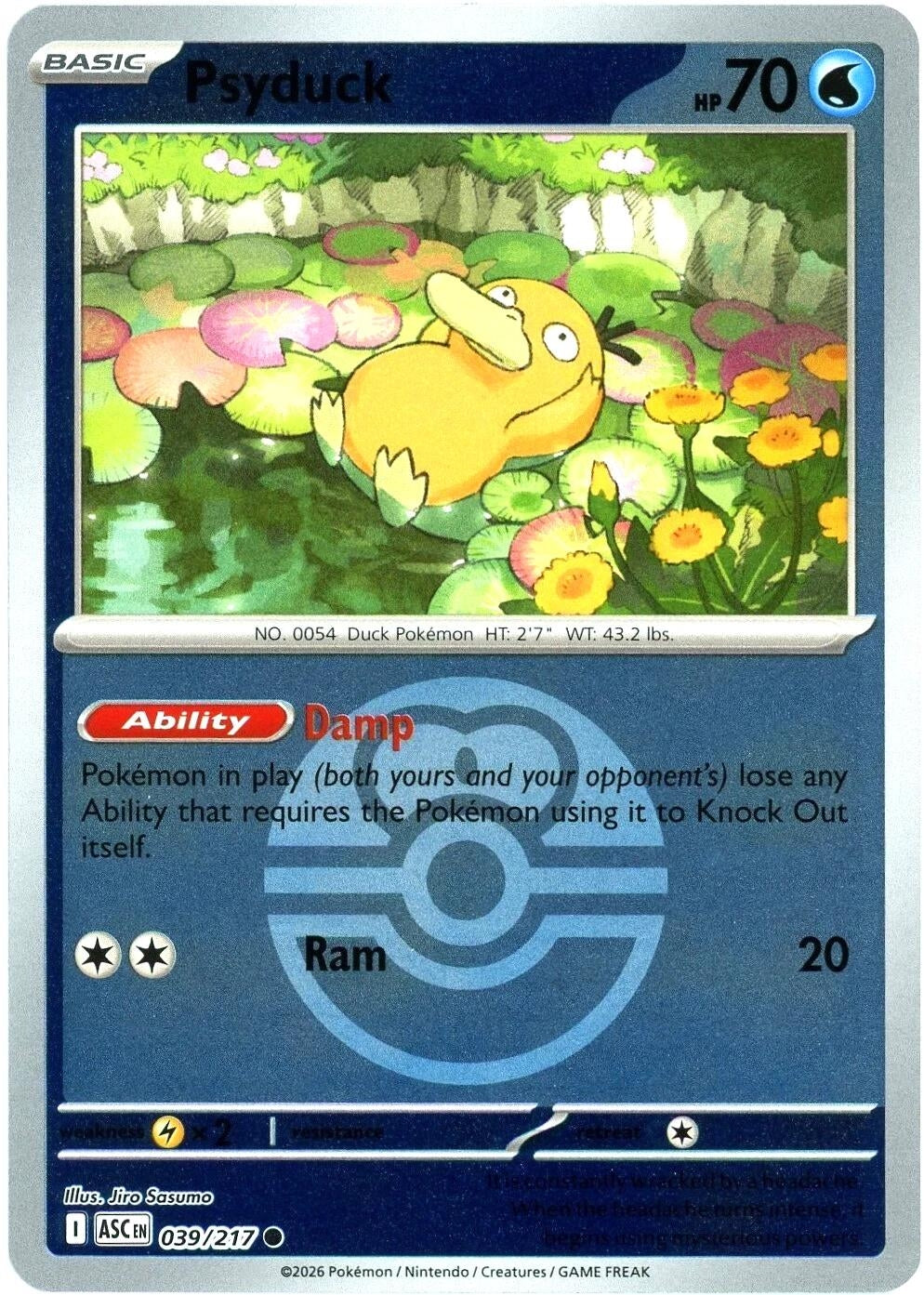 Image for Psyduck - 039/217 (Love Ball) (039/217) - Pokemon
