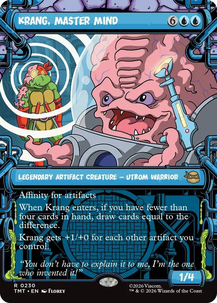 Krang, Master Mind (Showcase) (230)