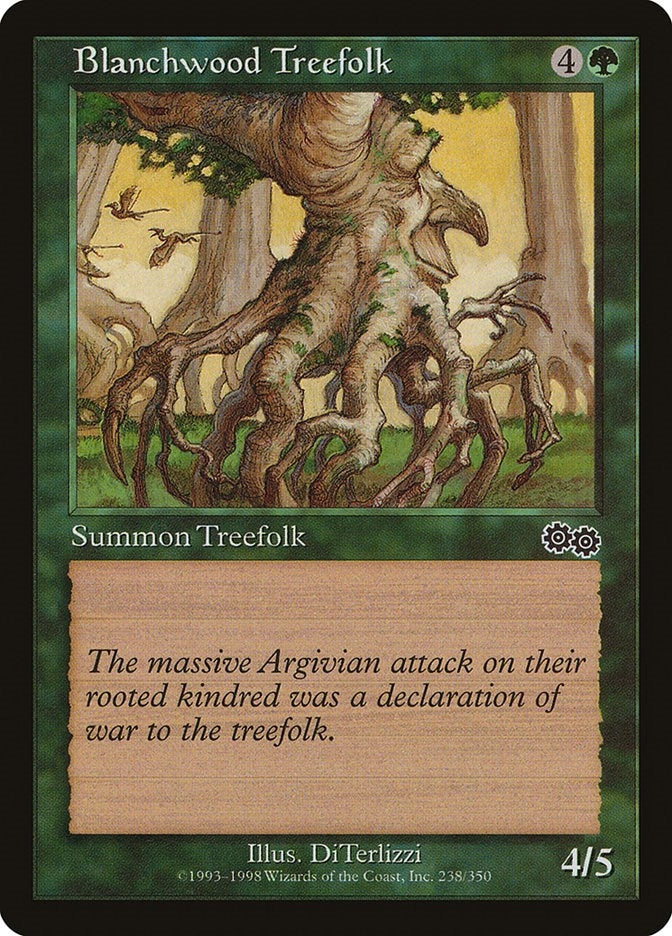 Image for Blanchwood Treefolk (238) - Magic: The Gathering
