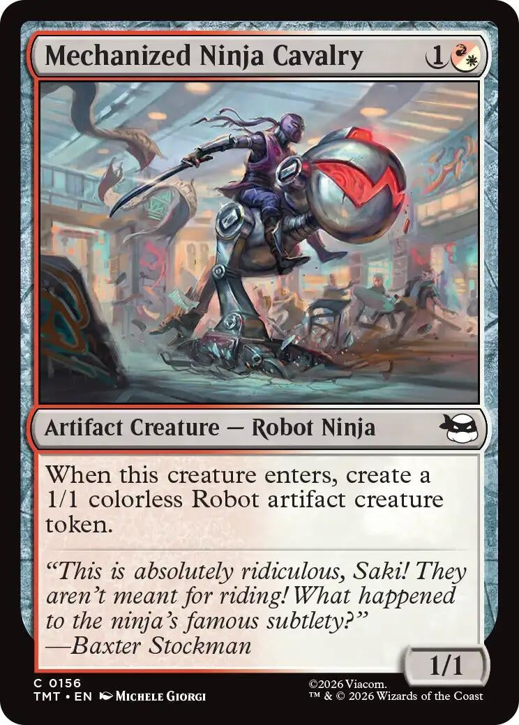 Mechanized Ninja Cavalry (156)