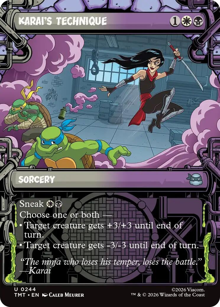 Karai's Technique (Showcase) (244)