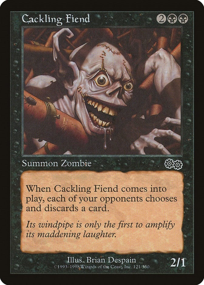 Image for Cackling Fiend (121) - Magic: The Gathering