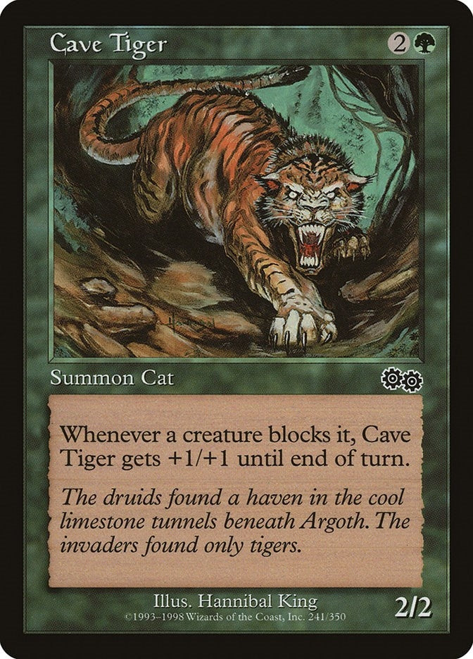 Image for Cave Tiger (241) - Magic: The Gathering