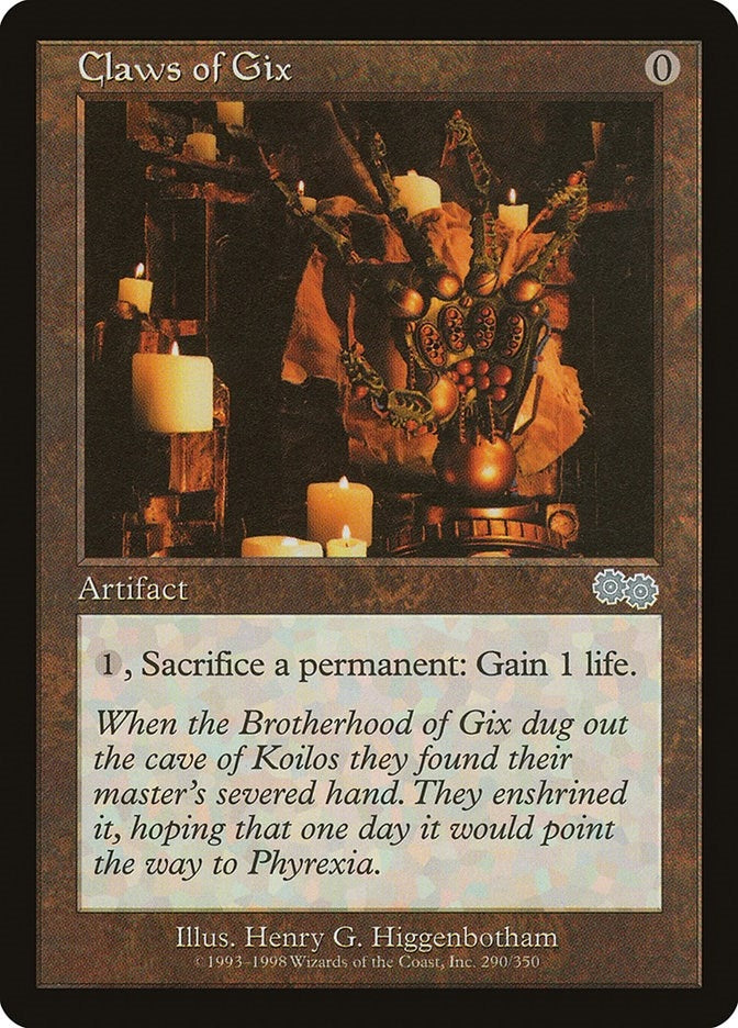 Image for Claws of Gix (290) - Magic: The Gathering