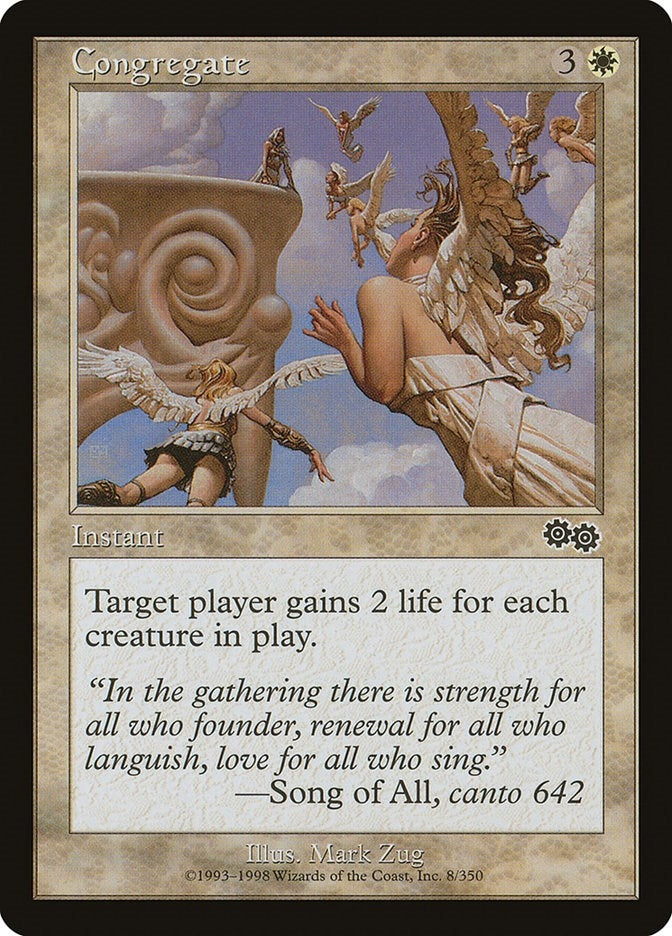 Image for Congregate (8) - Magic: The Gathering