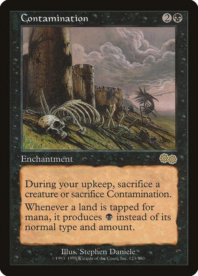 Image for Contamination (123) - Magic: The Gathering