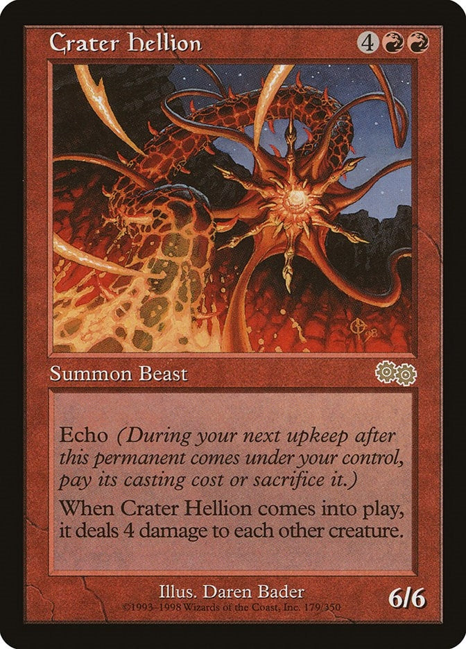 Image for Crater Hellion (179) - Magic: The Gathering
