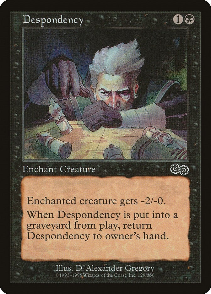 Image for Despondency (129) - Magic: The Gathering