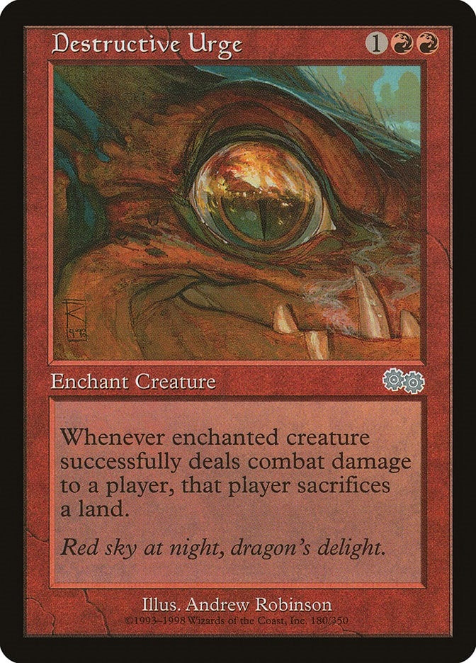Image for Destructive Urge (180) - Magic: The Gathering