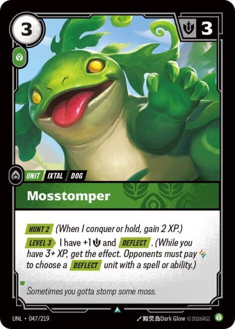 Image for Mosstomper (047/219) - Riftbound: League of Legends Trading Card Game