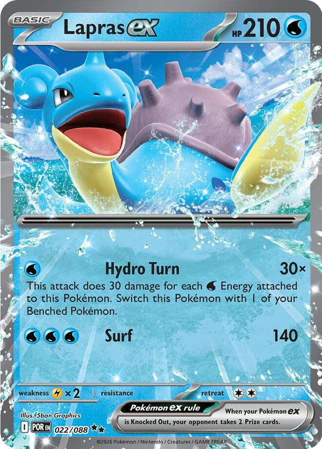 Lapras ex (022/088)