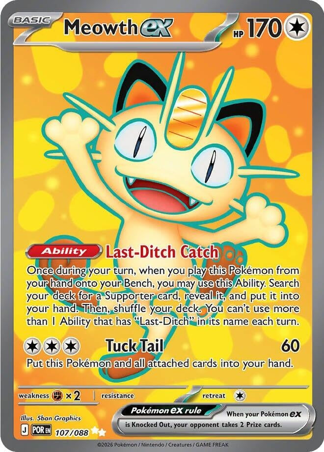 Meowth ex (107/088)