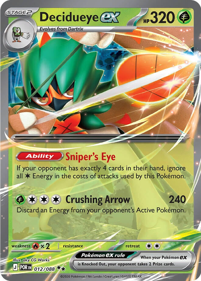 Decidueye ex (012/088)