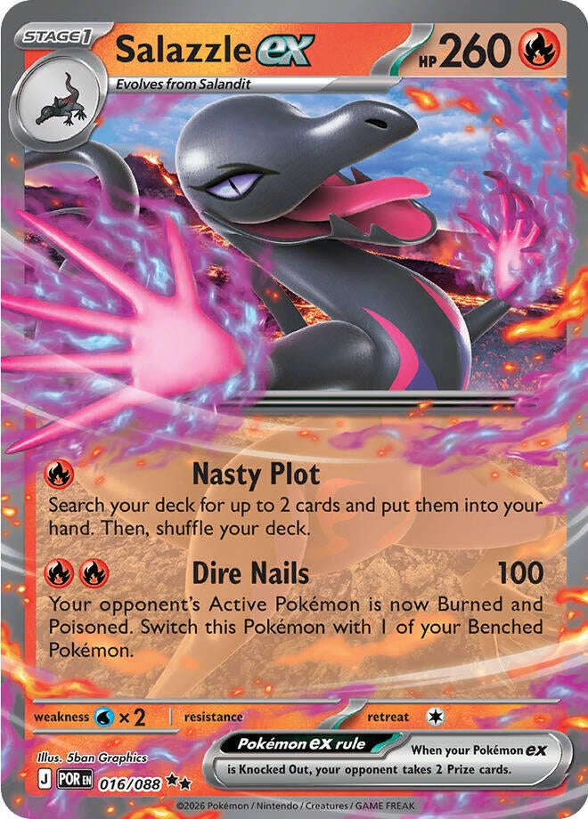 Salazzle ex (016/088)