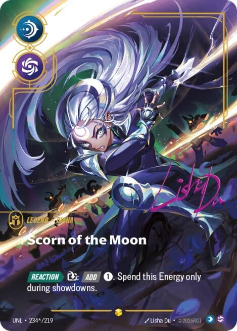 Image for Diana - Scorn of the Moon (Signature) (234*/219) - Riftbound: League of Legends Trading Card Game