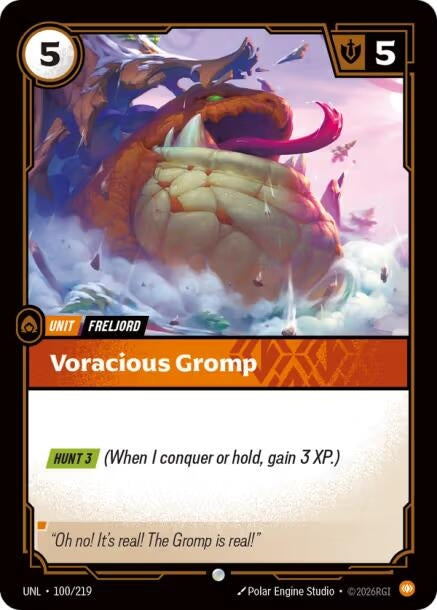 Voracious Gromp (100/219)
