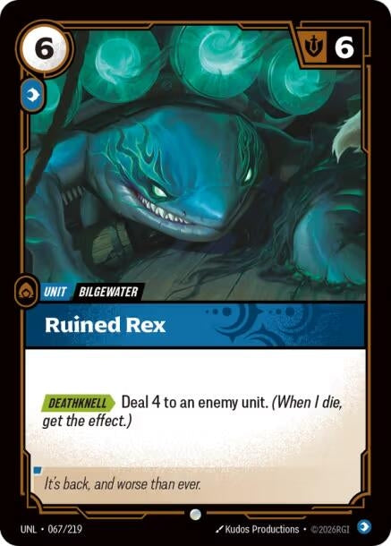 Image for Ruined Rex (067/219) - Riftbound: League of Legends Trading Card Game