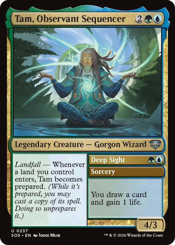 Image for Tam, Observant Sequencer (237) - Magic: The Gathering
