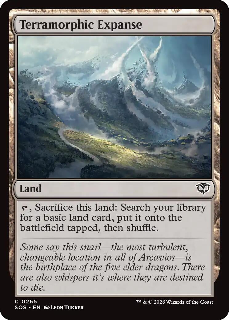 Image for Terramorphic Expanse (265) - Magic: The Gathering