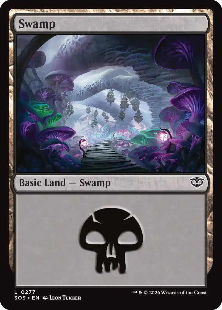 Image for Swamp (0277) (277) - Magic: The Gathering