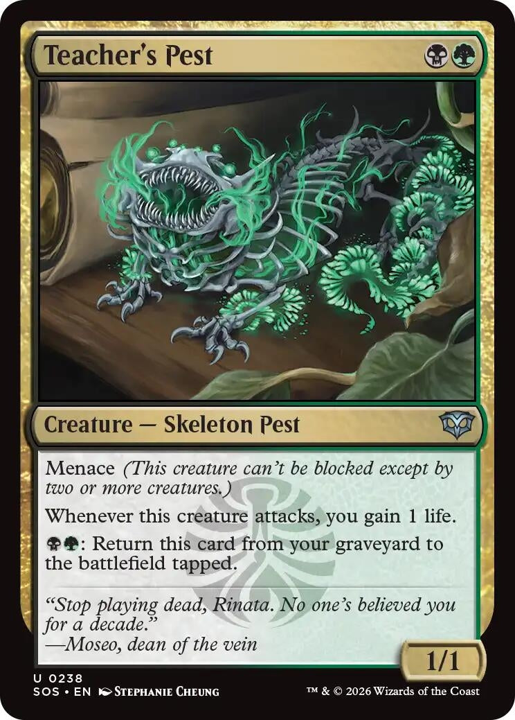 Image for Teacher's Pest (238) - Magic: The Gathering