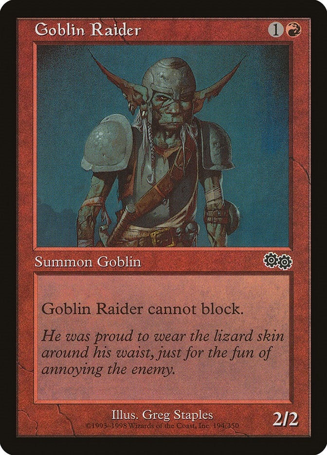 Image for Goblin Raider (194) - Magic: The Gathering