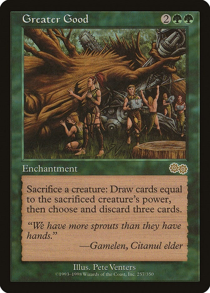 Image for Greater Good (257) - Magic: The Gathering