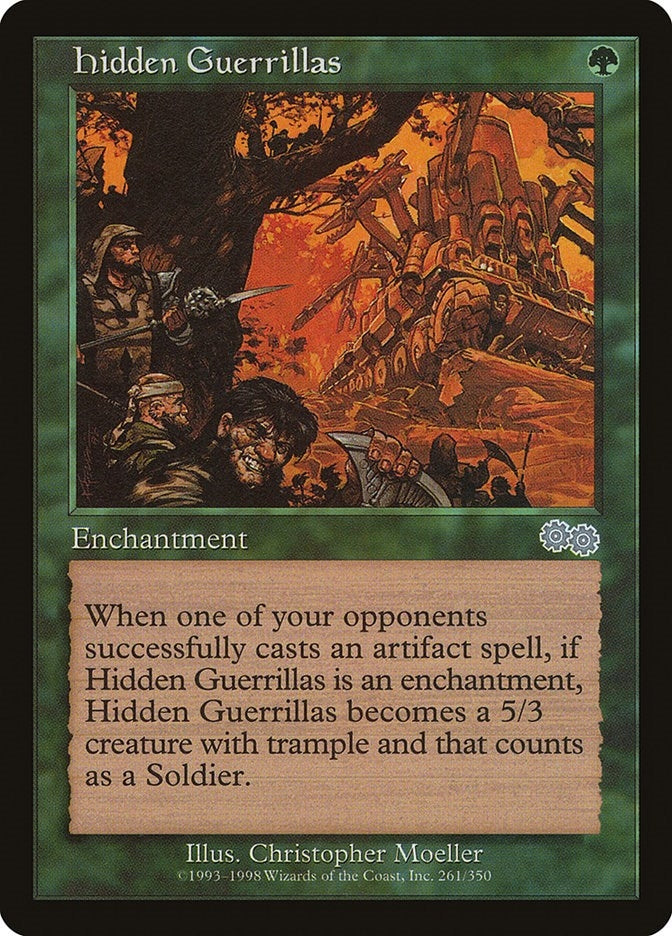 Image for Hidden Guerrillas (261) - Magic: The Gathering