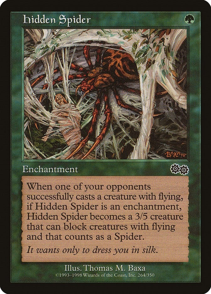 Image for Hidden Spider (264) - Magic: The Gathering