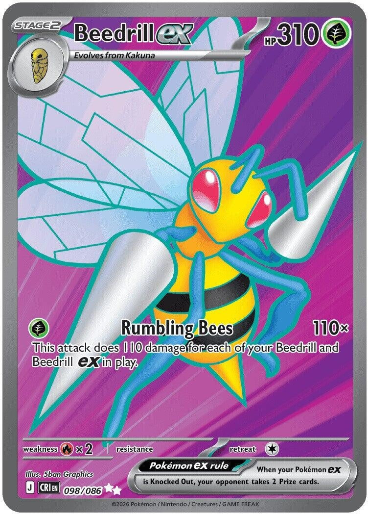 Beedrill ex (098/086)