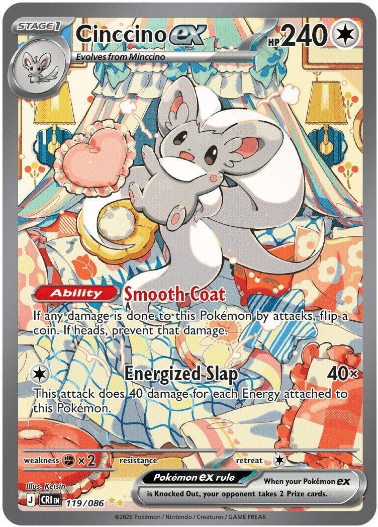Cinccino ex (119/086)