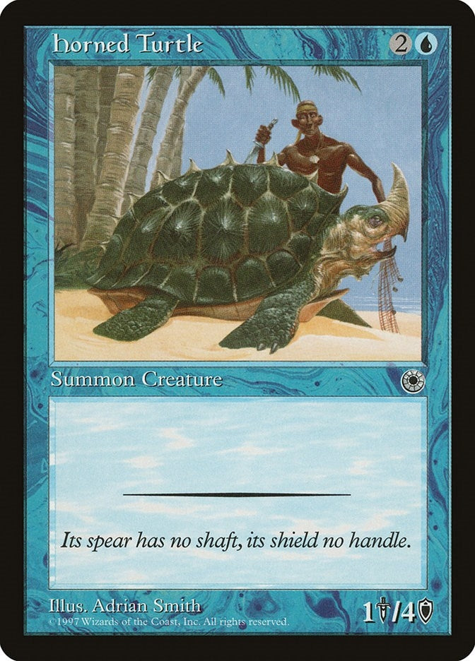 Image for Horned Turtle - Magic: The Gathering