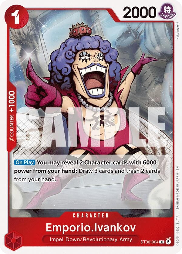 Image for Emporio.Ivankov (ST30-004) - One Piece Card Game