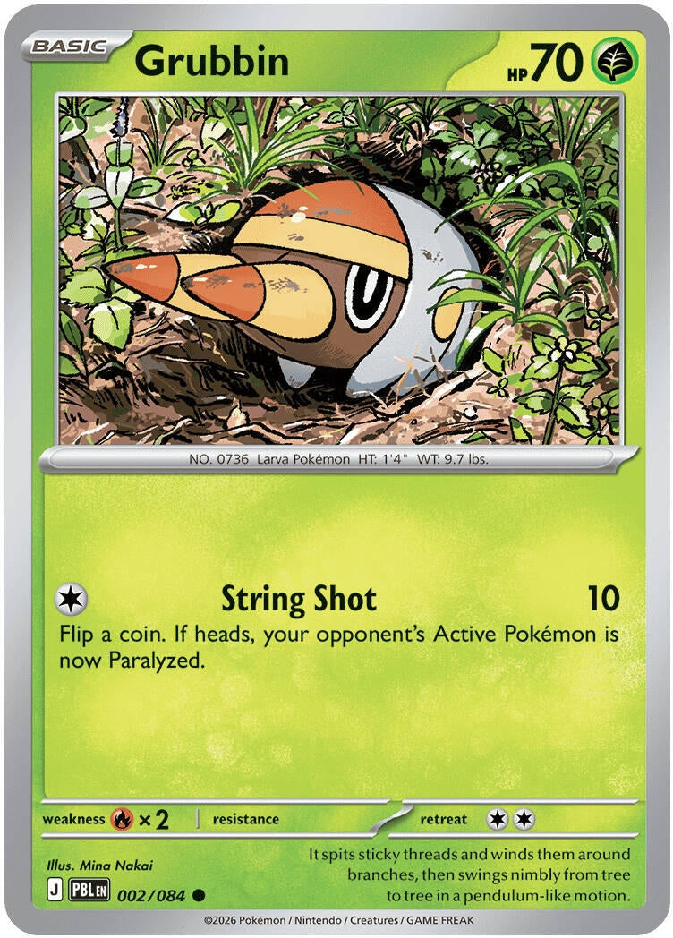 Image for Grubbin (002/084) - Pokemon