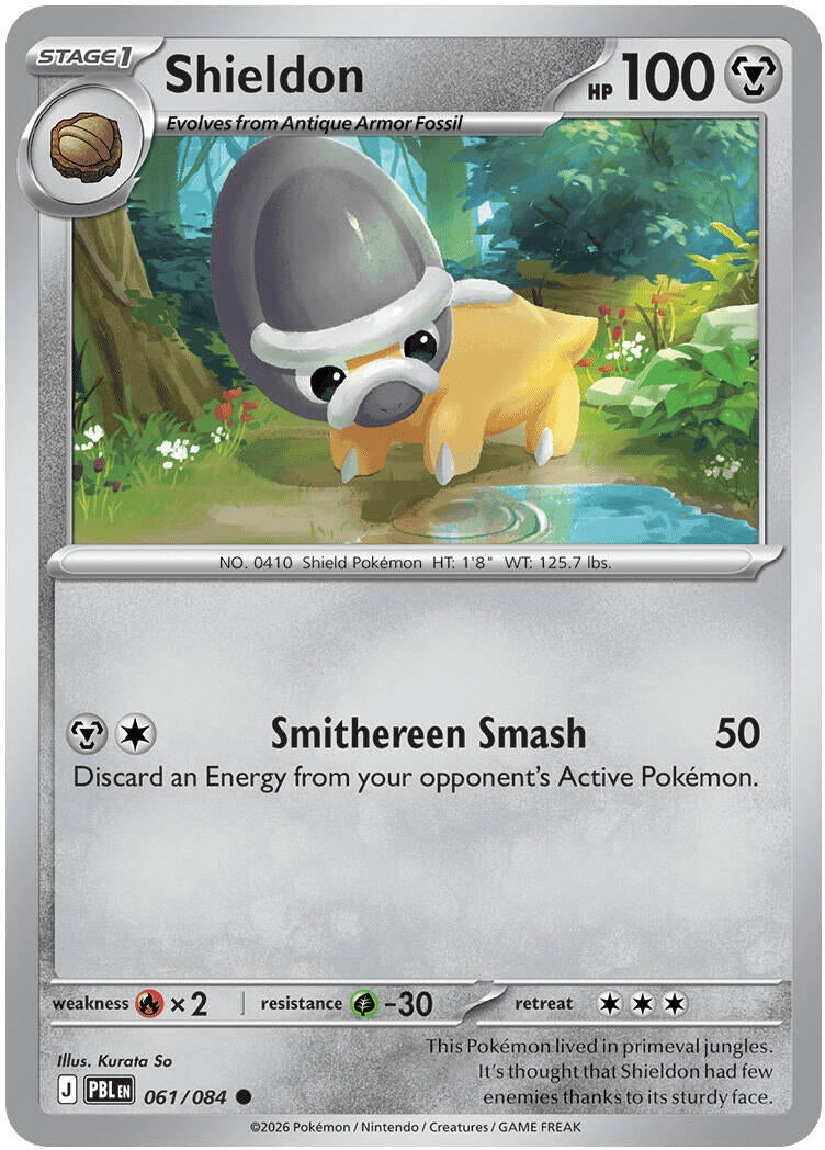 Image for Shieldon (061/084) - Pokemon