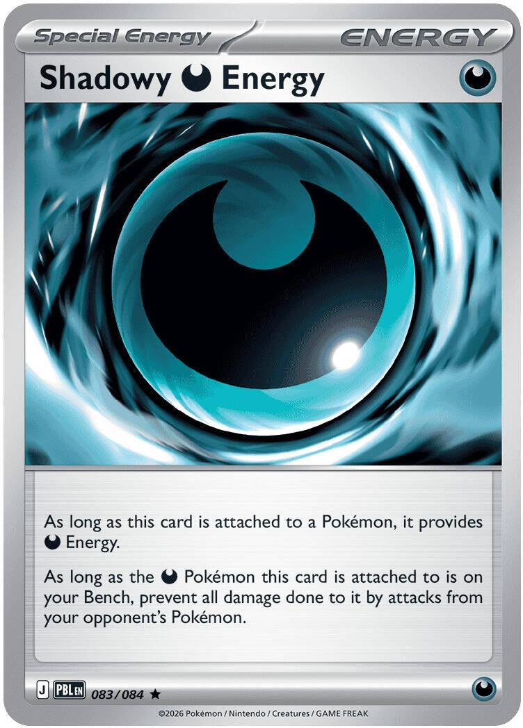 Image for Shadowy Darkness Energy (083/084) - Pokemon