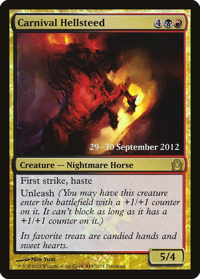 Image for Carnival Hellsteed (147) - Magic: The Gathering