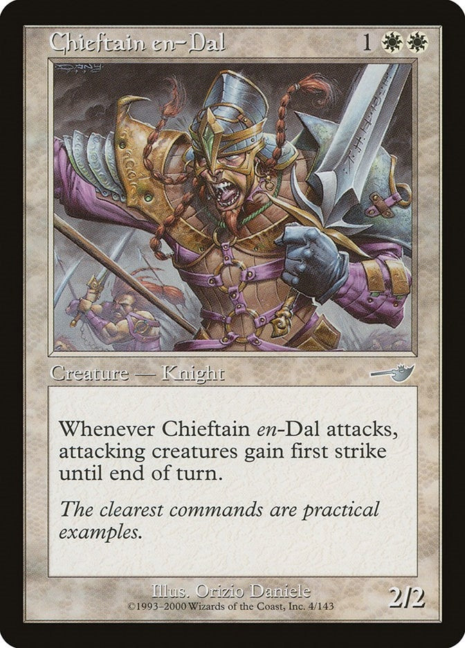 Image for Chieftain en-Dal (4) - Magic: The Gathering