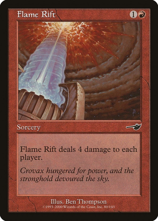 Image for Flame Rift (80) - Magic: The Gathering