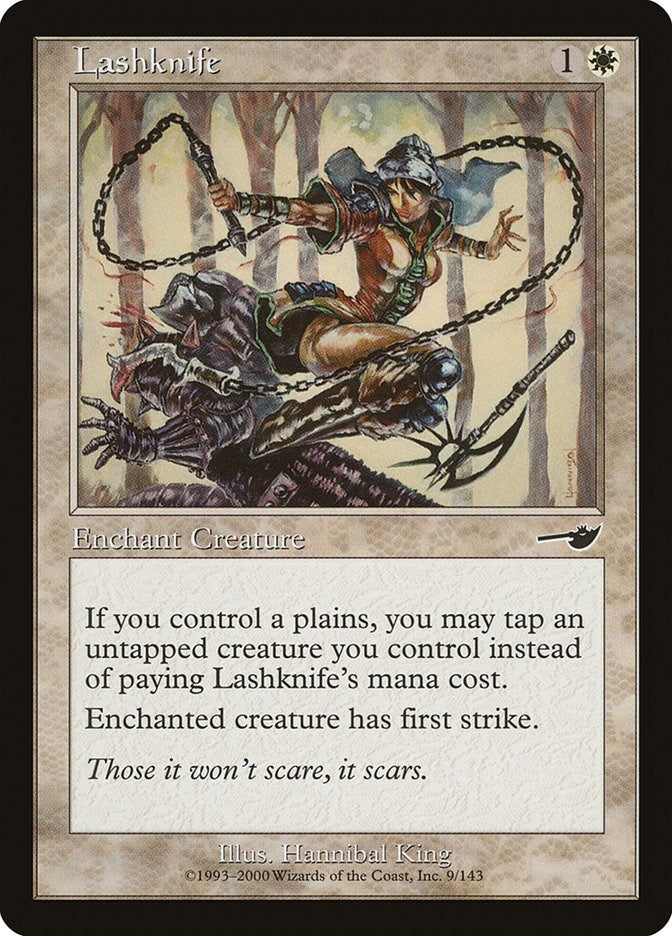 Image for Lashknife (9) - Magic: The Gathering