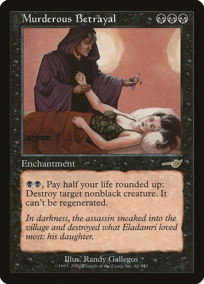 Image for Murderous Betrayal (61) - Magic: The Gathering