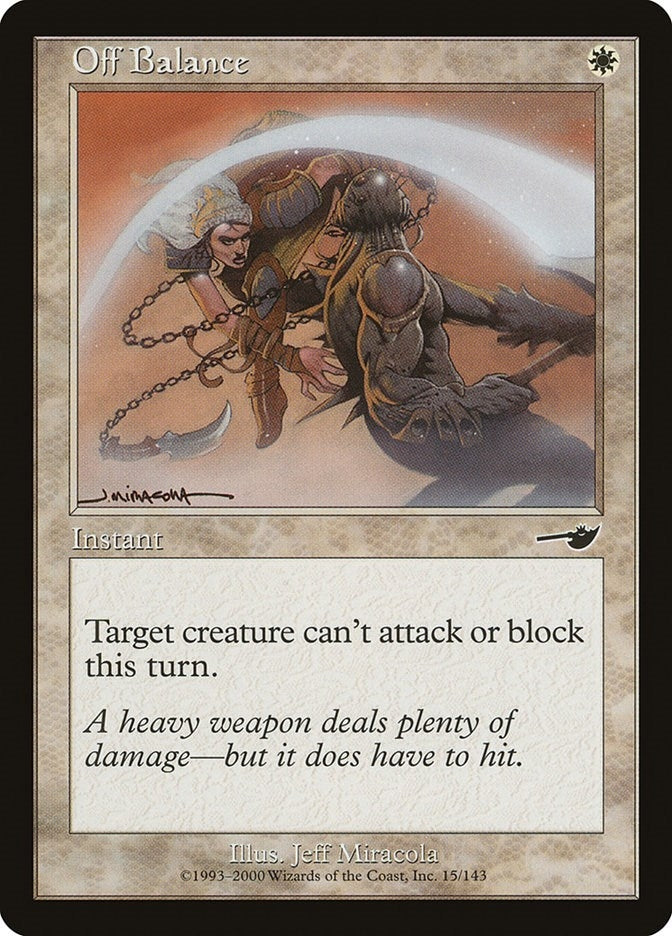 Image for Off Balance (15) - Magic: The Gathering