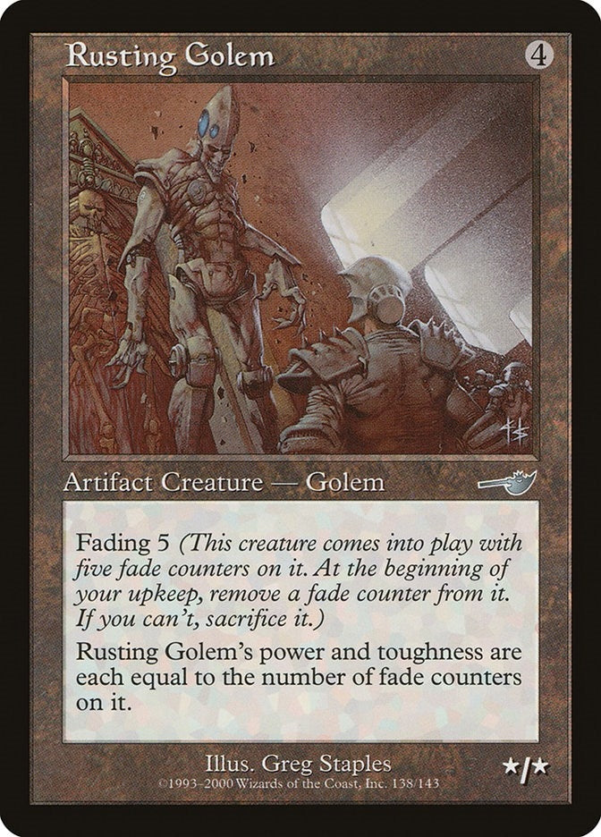 Image for Rusting Golem (138) - Magic: The Gathering